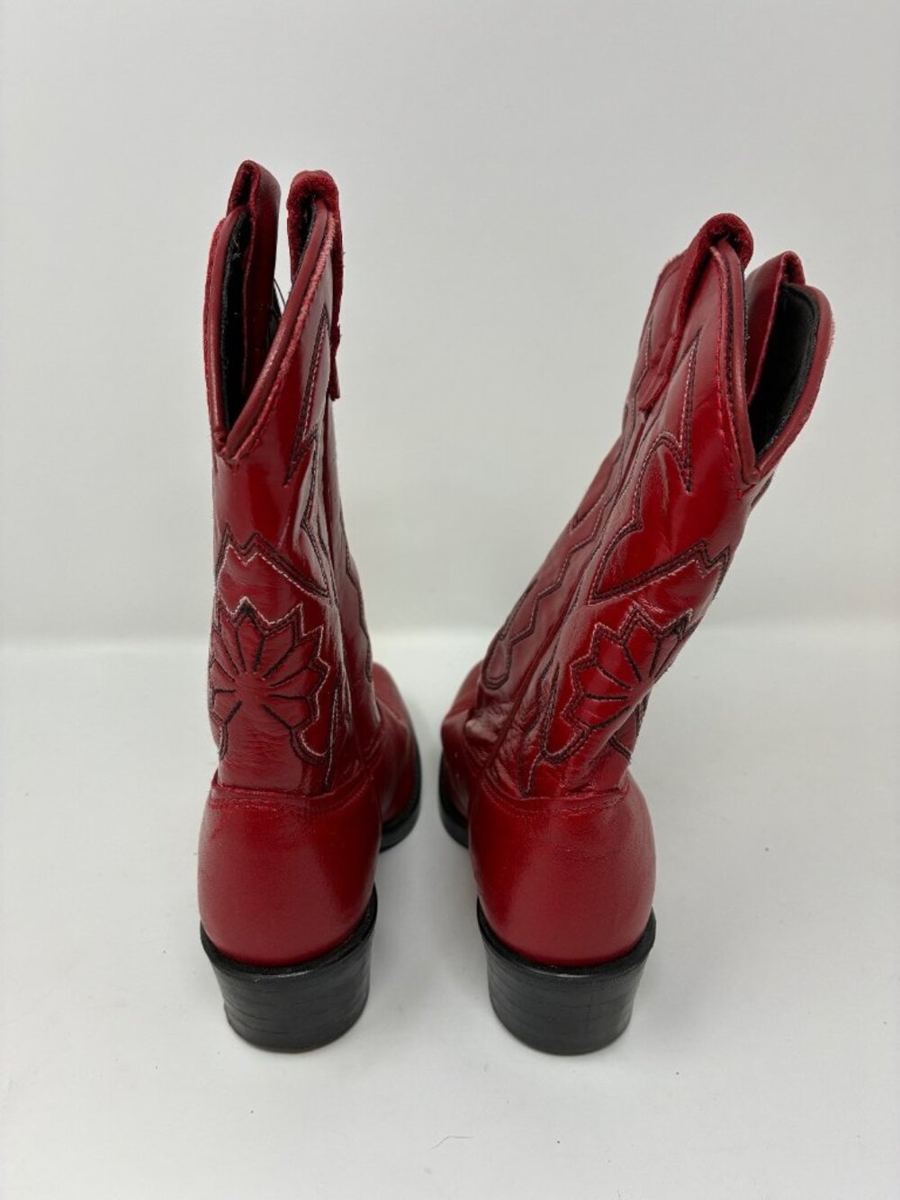 Cowboy Boots Western Cowgirl Embroidered Kids Size 10.5 Lightup - Picture 4 of 7